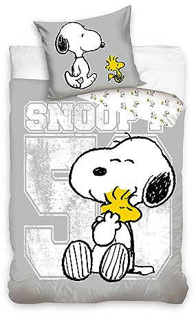 Carbotex Snoopy Bettwäsche 140 x 200 cm