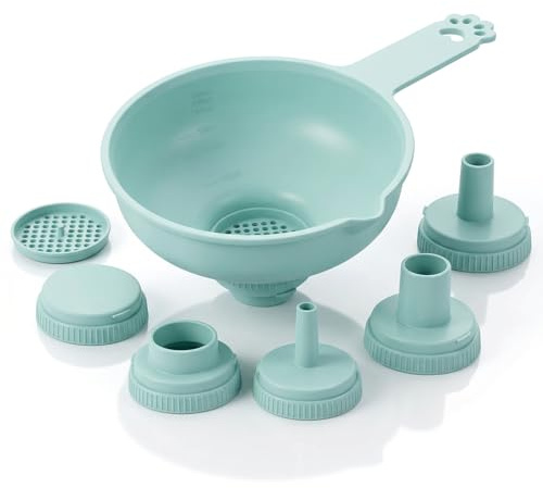 7 Set Breiter Mund Küchen Trichter, Kunststoff, Einfülltrichter | Ausführung mit Kunststoff; Maße, Material und Kompatibilität vor dem Kauf prüfen.