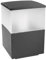 23cm Sockelleuchte Cubik Farbe: Anthrazit