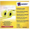 Avery Zweckform YPLP1626 Preisauszeichner-Etiketten, 2-zeilig, 16 x 26 mm, 10 Rollen/12.000 Etiketten, gelb