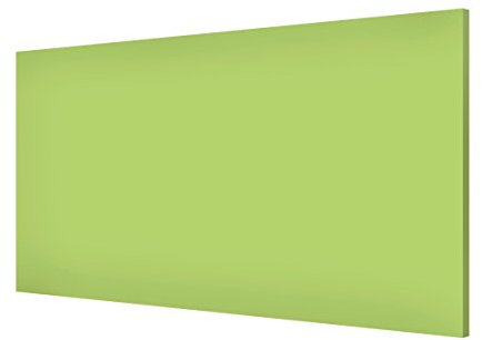 Magnettafel Colour Spring Green Memoboard Design Quer Metall Magnet Pinnwand Motiv Wand Stahl Küche Büro, Größe HxB: 37cm x 78cm