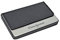 Visitenkartenetui Visitenkartenbox mit Gravur schwarz Lederoptik Metall graviert inkl. Gravur