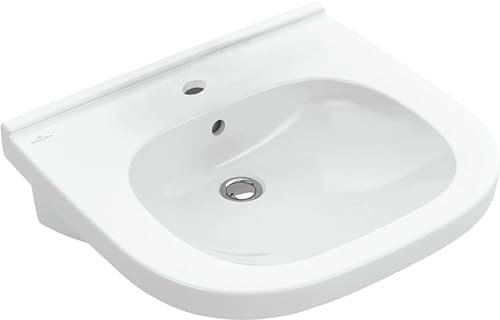 Lavabo PMR 56 x 55 cm avec poignée de préhension VILLEROY ET BOCH O Novo Vita