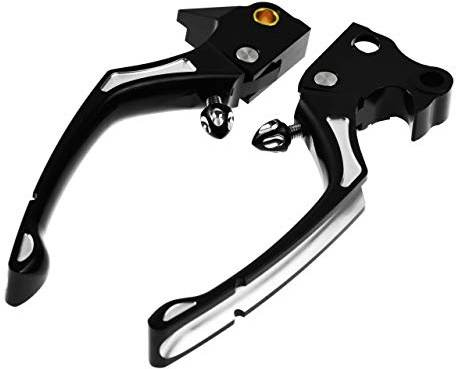 HDBUBALUS Brake Lever Clutch Fit for Harley Touring Road King Electra Street Glide Trike Sportster 883 1200 XL Dyna Softail