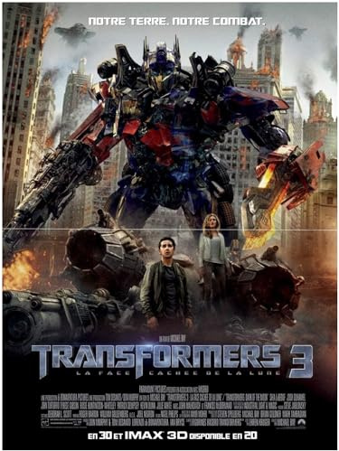 Transformers 3: Die verborgene Seite des Mondes Kino-Poster Original (Format 53 x 40 cm gefaltet) Michael Bay Megan Fox Hugo Weaving