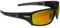 DeWalt AUGER - Gafas de protección de pantalla con espejo, color naranja