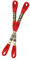 filati italiani matassina Mouline DmC 25, (8m/8,7yd) per Ricamo a puntocroce (666 - Rosso)