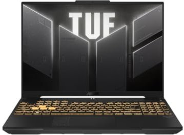 ASUS TUF Gaming A16 Laptop | 16 Full-HD 165Hz/7ms 16:10 IPS Display | AMD Ryzen 9 7845HX | 32 GB RAM | 1 TB SSD | NVIDIA RTX 4060 | Windows 11 | QWERTZ Tastatur | Mecha Grey
