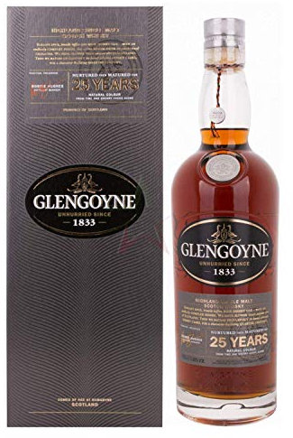 Glengoyne 25 Years Old Highland Single Malt Scotch Whisky 48,00% 0,70 Liter