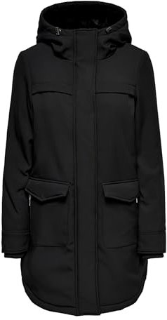 ONLY ONLMAASTRICHT Parka Jacket OTW Noos, Noir, L Femmes