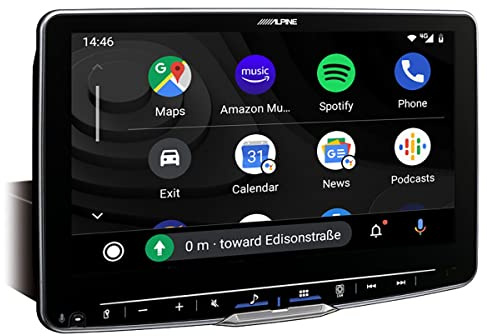 Alpine ILX-F905Du | Autoradio mit 9-Zoll Touchscreen, DAB+, 1-DIN-Einbaugehäuse, Apple CarPlay Wireless und Android Auto Unterstützung Fiat Ducato 3, Peugeot Boxer 2 und Opel Movano 3