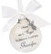 Weihnachten Gedenkkugeln Ornamente Feder Ball Ich habe einen Engel im Himmel mit kleinem Engel Weihnachtskugel Ornament Mama Papa hängende Dekoration