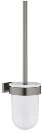 Grohe WC-Bürstengarnitur Essentials Cube h grap geb., Wd.-Modell, verd. Befestig.