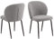 AC Design Furniture Panna Esszimmerstuhl, Hellgrau, B: 52 x H: 82 x T: 57.5cm