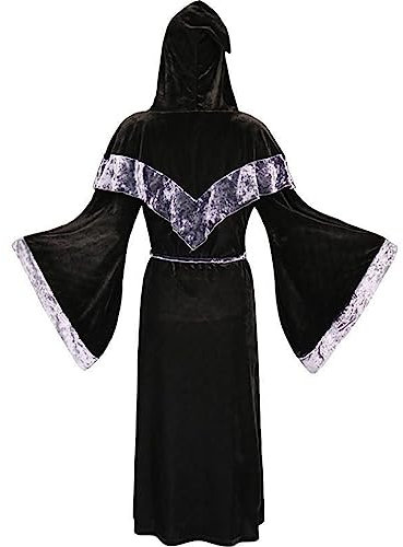 Halloween Jacke Herren - Halloween Herren Gothic Steampunk Frack Mantel Mittelalter Viktorianischen Vintage Stehkragen Mantel Halloween Maskerade Retro Spleißen Kostüm Mantel