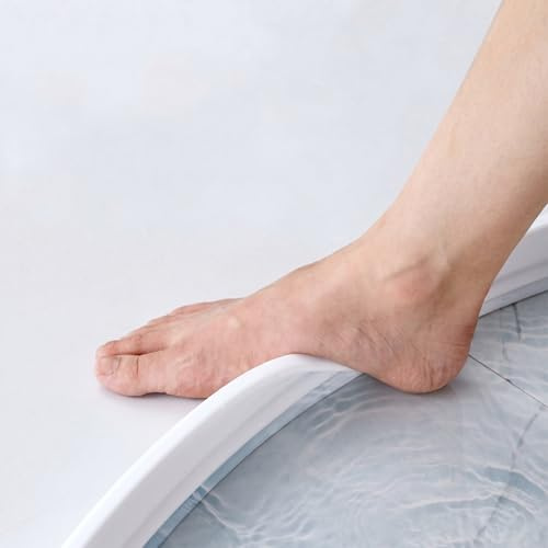 Barrera de agua de silicona para umbral de ducha de 100-300 cm, tira de sellado para fregadero, tira de sellado de bordes de baño para bañera, encimera, cocina (150 cm)