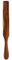 STOBAZA Holzspatel Mit Langem Griff - 28Cm Holzschaber Für Küche, Sauerteig, Rühren, Wenden Und Servieren, Antihaft-Kochutensilien Aus Teakholz