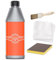 BEKATEQ Huile pour table en bois 0,5L - Set de éponge abrasive, chiffon de nettoyage & pinceau - Huile pour plan de travail, meubles & bois - Biologique, sans solvants, hydrofuge, antisalissure LS-240