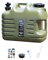 Fenteer Depósito de Agua con de Dispensación, Recipiente Portátil para Excursiones Al Aire Libre, 40x23x34cm 25L