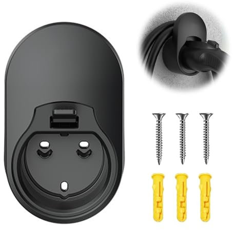 Typ 2 Wandhalterung Ladekabel Wandhalter Wallbox Kabelhalter Ladekabel Halter Kabelhalter Typ 2 Steckerhalter Kabel Wandhalterung Kompatibel mit Allen EU-Normen Typ 2 Ladekabeln EV Ladegerät Zubehör
