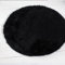 Generisch Teppich Rund Wohnzimmerm, Hochflor Flauschig Modernes Weicher Teppich für Schlafzimmer Oder Kinderzimmer, Shaggy Bettvorleger Indoor Outdoor Carpet, rutschfest Matte,Schwarz,60cm