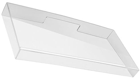 Angoily Acrylic Keyboard Dust Cover Protector 470x235x55mm Waterproof Keyboard Case for Home and Office