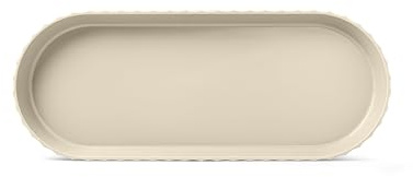 Blim Plus - Vassoio Ovale Minerva M Brown Sugar 37.5cm - Portata Design Ergonomico Tavola - Made in Italy