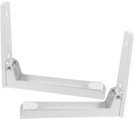 Operitacx 2 Piezas Soporte de Microondas de Inoxidable para Cocina Estante de Montaje Pared Marco