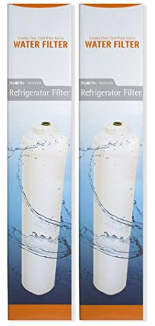 Microfilter DA2010CB - 2X External Refrigerator Water Filter Compatible with Samsung DA29-10105J - HAFEX/EXP, LG 5231JA2010B, Whirlpool USC100 Fridge