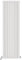 iBathUK Apex Tall Vertical Radiator, Double Flat Panel Radiators, 1800x532mm Slim Radiator, Wall Mounted for Bathroom,Kitchen,Living Room- White