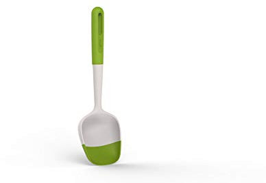 Lékué Cuchara cocina para esparcir Smart Tool, color verde, silicona