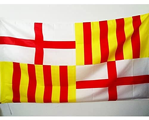 AZ FLAG - Flagge Barcelona - 90x60 cm - Barcelona Fahne 60 x 90 Cm Scheide Für Mast - Flaggen