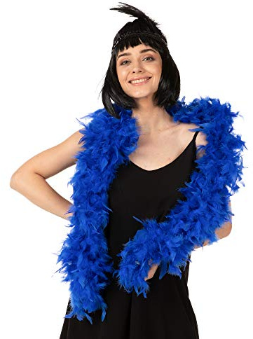 Stylex Luxury Feather Boa Fancy Dress Decorations Costume 1920s Flapper Burlesque 190cm 85G