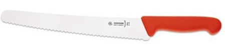 Johannes Giesser Messerfabrik Universalmesser mit Wellenschliff Messer, Grau, 25 cm