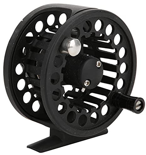 DAUERHAFT Fliegenfischen Rad , Fliegenfischen Rad Drahtspule , Bassfischen , große Welle , einfache Bedienung , Alles Metallmaterial , leicht und tragbar , für Fischliebhaber , 3/4 , 5/6 , 7/8
