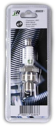 JR - BOU0020 - Jardin - Kerze - ersetzt Champion L86C / C8S; Ngk b6hs; Bosch W8AC; Denzo W14FU; E6C COB