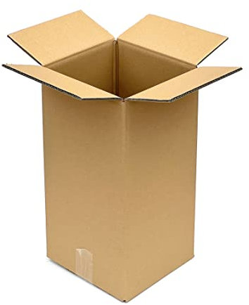 10 x Faltkarton 470x235x230 mm 2-Wellig Stabil Versandkarton Karton Kartons Schachtel Faltschachtel Postkarton