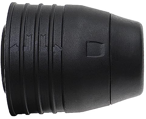 vhbw SDS Chuck Compatible with Bosch GBH 36VF-LIPLUS, GBH 36V-LI, GBH4-28 DFR Screwdriver, Drilling Machine - 1.1 cm Internal Diameter Black