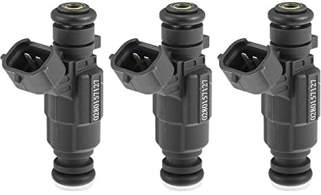 X AUTOHAUX 3 Stück Auto Benzin Einspritzdüse Kraftstoffeinspritzer Zapfpistole Einspritzventil Adapter Ersatz 0280157127