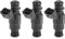 X AUTOHAUX 3 Stück Auto Benzin Einspritzdüse Kraftstoffeinspritzer Zapfpistole Einspritzventil Adapter Ersatz 0280157127