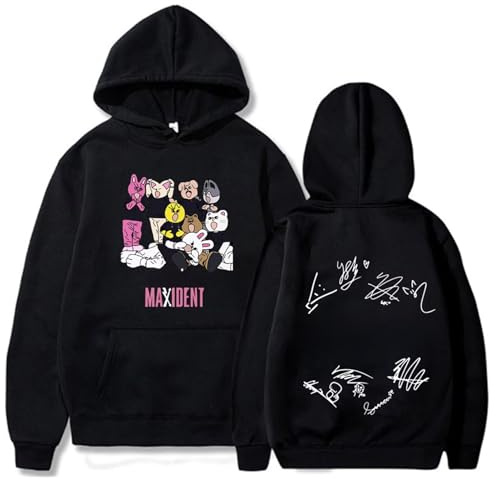 DHSPKN Kpop Straykids Maxident Merch Hoodie Mini Album SKZ CASE 143 Felix Jisung Minho Kapuzenpullover Unisex Pullover Top