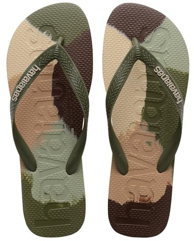 Havaianas TOP LOGOMANIA COLORS II Slipper Herren, green, 41/42 EU