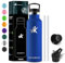 KollyKolla Botella Termica Niños 500ml, Botella Agua Acero Inoxidable, Termo con Pajita y Filtro, Sin BPA, Cantimplora Termica Reutilizable, para Colegio, Deporte, Oficina, Gimnasio, Ciclismo, Viaje
