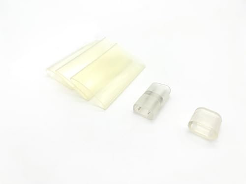 LEDZEIT - Profi Serie - Verbinder I, PVC transparent. NUR für den auf dieser Seite angegebenen LED Strip, NICHT kompatibel mit LED Lichtschlauch und LED Neon flex
