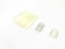 LEDZEIT - Profi Serie - Verbinder I, PVC transparent. NUR für den auf dieser Seite angegebenen LED Strip, NICHT kompatibel mit LED Lichtschlauch und LED Neon flex