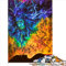 Puzzle für Erwachsene 1000 Teile The Rage of Shiva Holzpuzzle Erwachsene und Kinder 1000 Teile (75 x 50 cm)