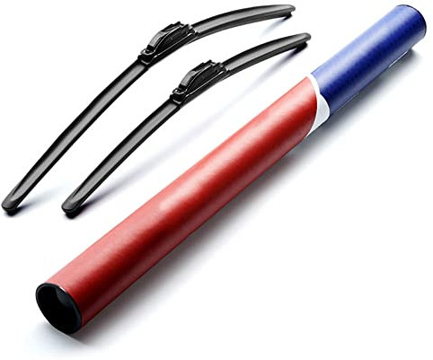 Escobilla limpiaparabrisas para Seat Leon 2009-2012 26/26, Silencioso y Duradero – 1 Juego para el Parabrisas (Frontal)