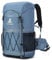 Bseash 40L Leichter wasserdichter Wanderrucksack mit Regenschutz, Outdoor Sport Reise Tagesrucksack Multifunktions Reisetasche für Camping Klettern Skifahren Radfahren (Hellblau)