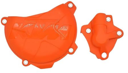 TianChuangs Motorräder kupplungsdeckel for KTM Sxf Excf Xcf Xcfw 250 350 Six Days Freeride 2013-2016 Motorrad Kupplung Schutz Wasserpumpe Abdeckung Schutz Kurbelgehäuse Motordeckel