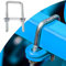 U Bolt Lot de 2 boulons à étrier en acier inoxydable M10 avec écrou M10 x 40 x 110